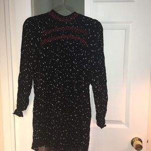 Zara high-neck stars playsuit romper